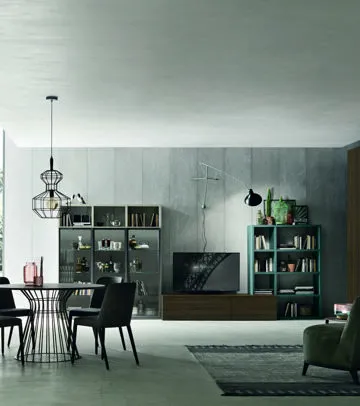 porta TV con libreria